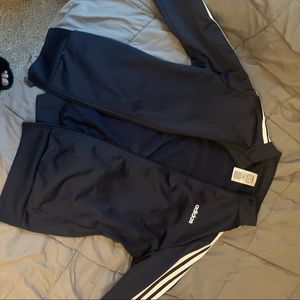 Adidas women’s Track Jacket in Navy Blue